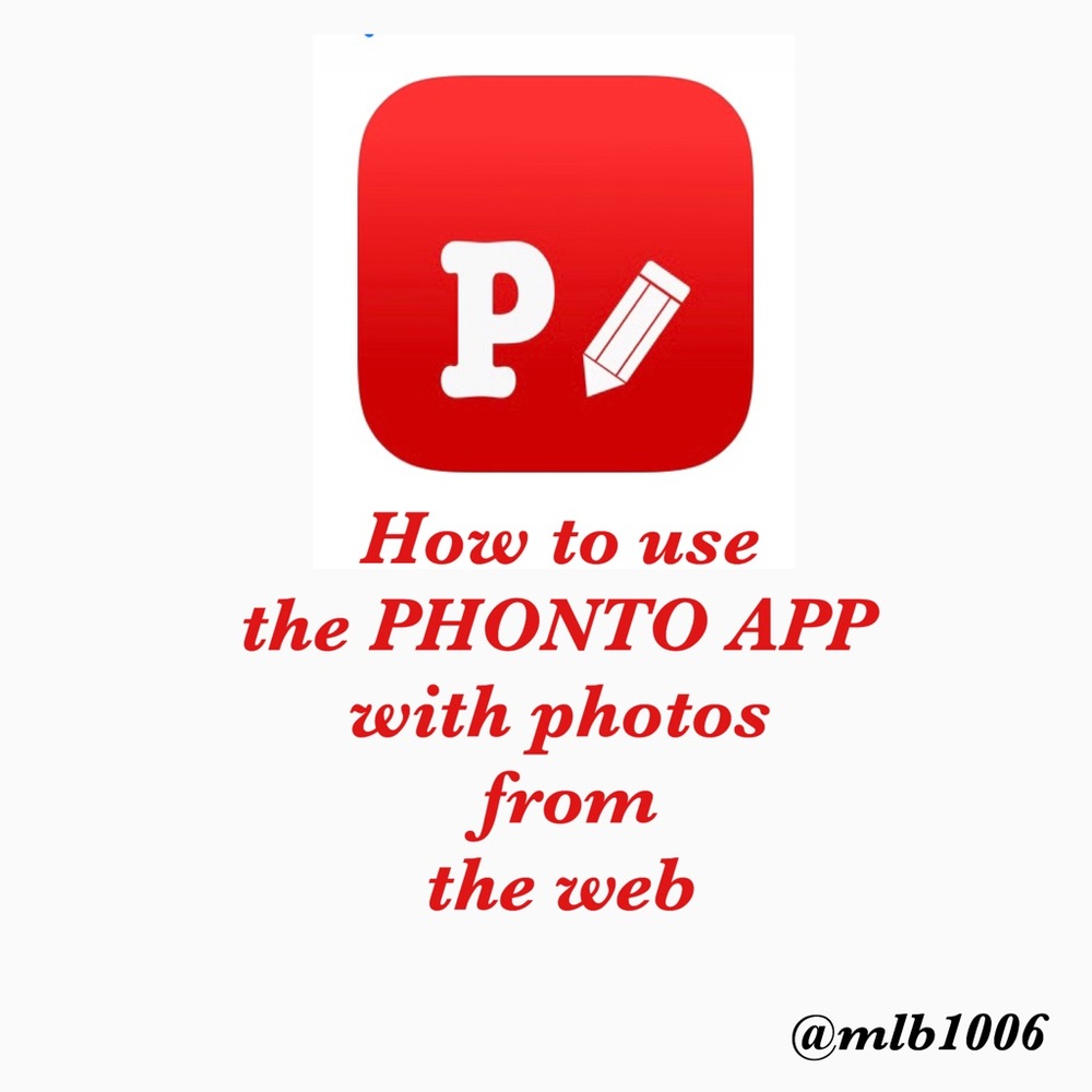 How to use the PHONTO APP with images from the web